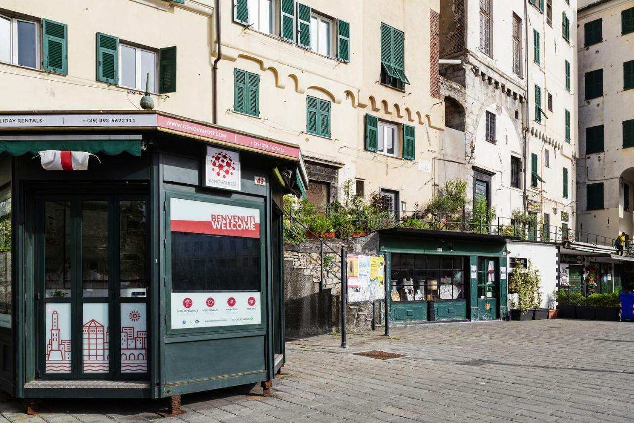 شقة Casa Rosa Al Molo By Wonderful Italy جنوة المظهر الخارجي الصورة